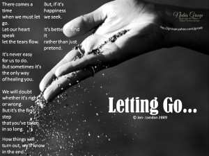 letting go
