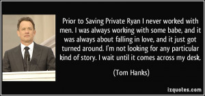 More Tom Hanks Quotes