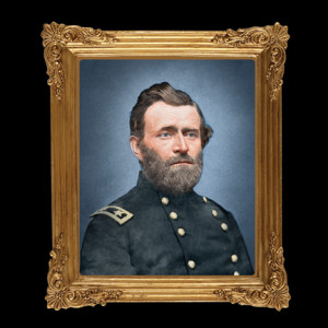 Ulysses S. Grant Resin Frame Magnet