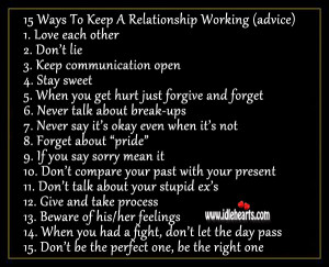 Keep It 100 Relationship Quotes