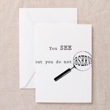 Sherlock Holmes Greeting Cards
