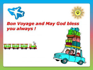 Bon Voyage Message
