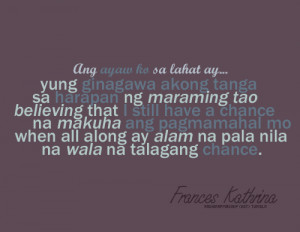 Heartbroken Quotes Tagalog For Girls