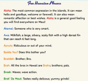 hawaiian phrases