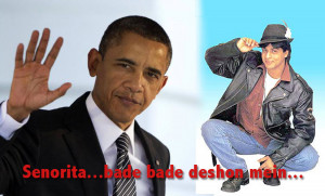 ... , religion and SRK: The best Obama moments from his Siri Fort speech