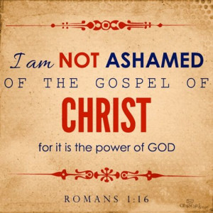Romans 1:16 Amen