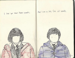 Submarine Illustration and quote.