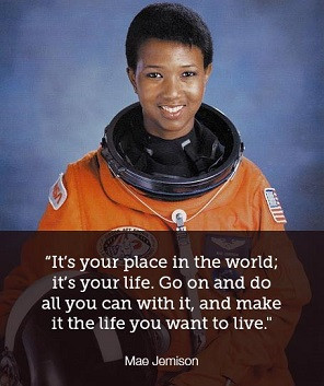 Mae Carol Jemison the first astronaut women of colour - TWGM