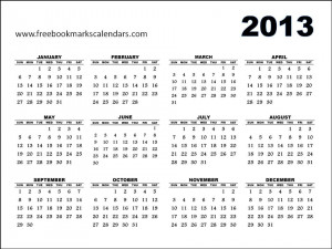 calendar yearly calendar template 2013 yearly landscape 2013 yearly ...