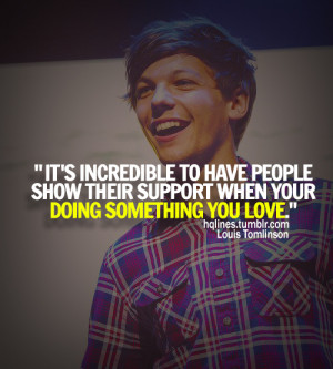 hqlines, louis tomlinson, one direction, quotes, sayings