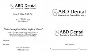 Dental Care to Share Referral Program Samples