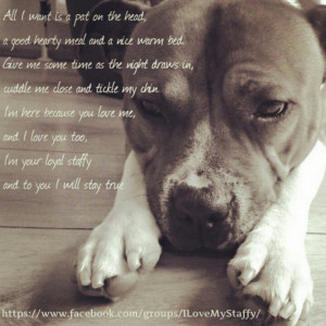 My boy Harley with a little poem.