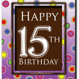 Happy 15th Birthday Chocola...