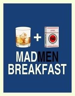 Mad men breakfast