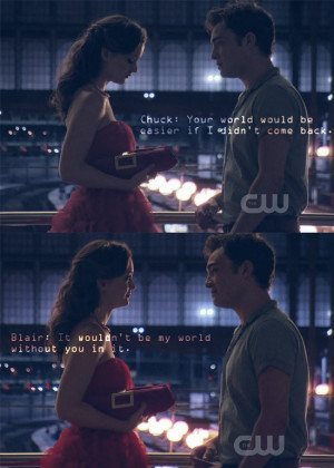 blair, chuck bass, gossip girl, quote