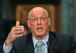 Former Treasury Secretary Henry Paulson testifies on investment ...