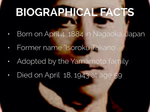 BIOGRAPHICAL FACTS