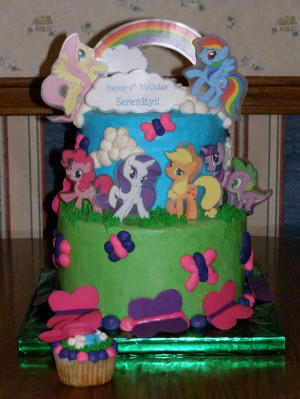 Cakes Desserts, Ponies Cakes, 5Th Bday, Baby Dragon, Rainbows Dash ...
