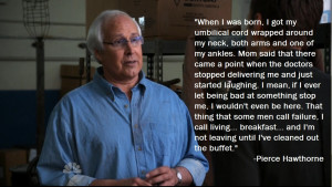 ... know about you, but this is my favorite Pierce quote. ( i.imgur.com