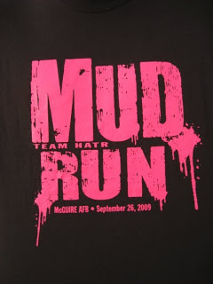 Mud Run Team HATR T-shirts designed and printed by Butch