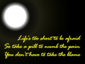 Strong - Robbie Williams Song Lyric Quote in Text Image