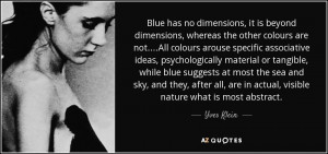 Quotes by Yves Klein