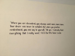 Kaza, India: Beautiful quotes in this amazing hotel