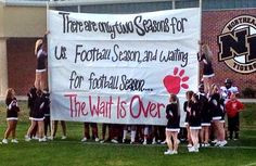 Football run through sign - WILDCAT Football 2014 has officially ...