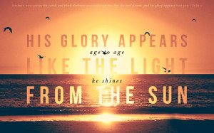 inspired by hillsong s his glory appears from their faith hope love ...