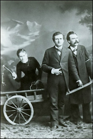 Bu fotoğraftakiler de kim mi: Lou von Salomé, Paul Rée ve Friedrich ...
