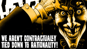 ... citation du Joker assez profonde tirée de « The Killing Joke