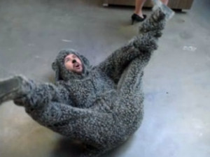 Are you kidding me? Lassie was doing sad, droopy dog eyes back ...