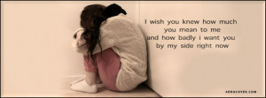 Wish You Loved Me Quotes I wish you knew how much you