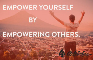 Empower yourself by empowering others. #Socialgood at its most genuine ...