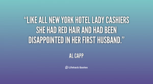 Like all New York hotel lady cashiers she had red hair and had been ...