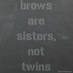brows are sisters, not twins. #waxing #esthetician #esty #browwax More