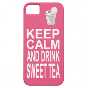 Southern Girl Sweet Tea Keep Calm Parody iPhone 5 Covers