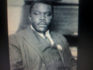 Activist Marcus Garvey And