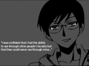 ... was one o my favorite character in ohshc it s still a good quote tho