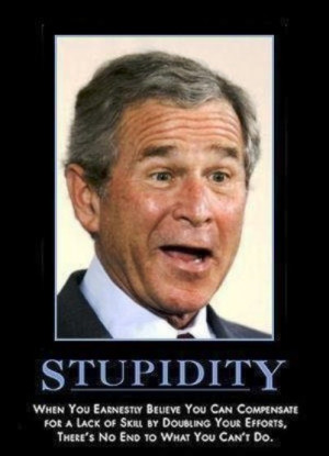 My Bad George W. Bush