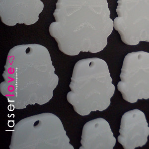 etsy.comThese fantastic Star Wars inspired stormtrooper has been cut ...