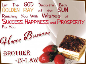 ... Happy Birthday Quotes For Brother In Law Wishing happy birthday to