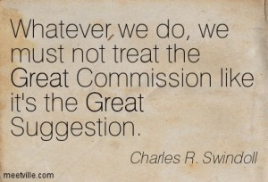 Picture Quotes About the Great Commission