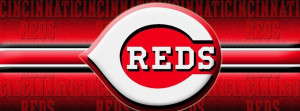 Cincinnati Reds Face Book Cover