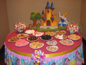 Disney Princess Candy Buffet