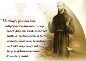 San Damiano Prayer of St Francis of Assisi