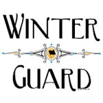 winter guard decorative line winter guard with a decorative line