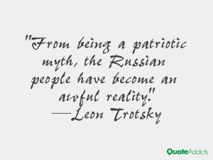 From being a patriotic myth, the Russian people have become an awful ...
