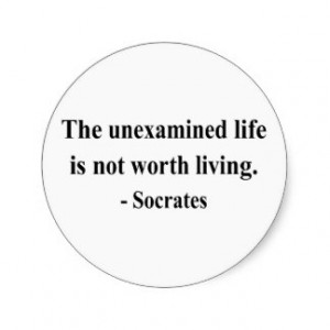 Socrates Quote 2a Sticker