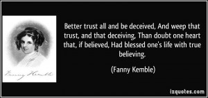 More Fanny Kemble Quotes